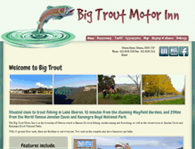Tablet Screenshot of bigtrout.com.au